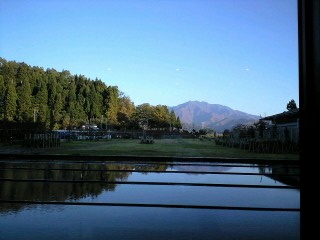 粟ヶ岳(美人の湯から見た景色)